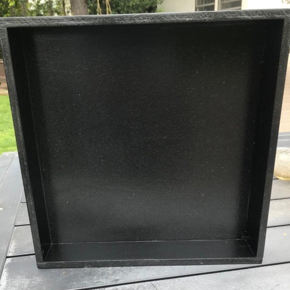 Wood Custom  Decorate Box 14x14x3 - Picture 2 of 5